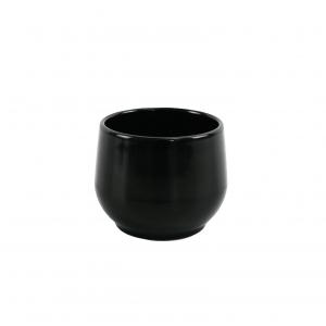 Matt Black Melamine Gawa Cup