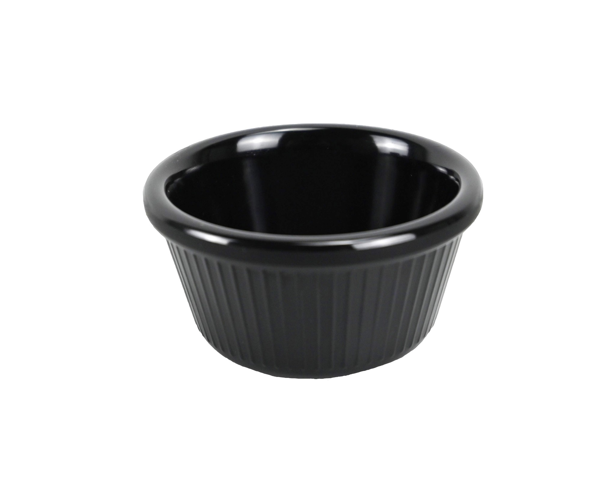 Matt Black Melamine Ramekin Matt Black Melamine Ramekin