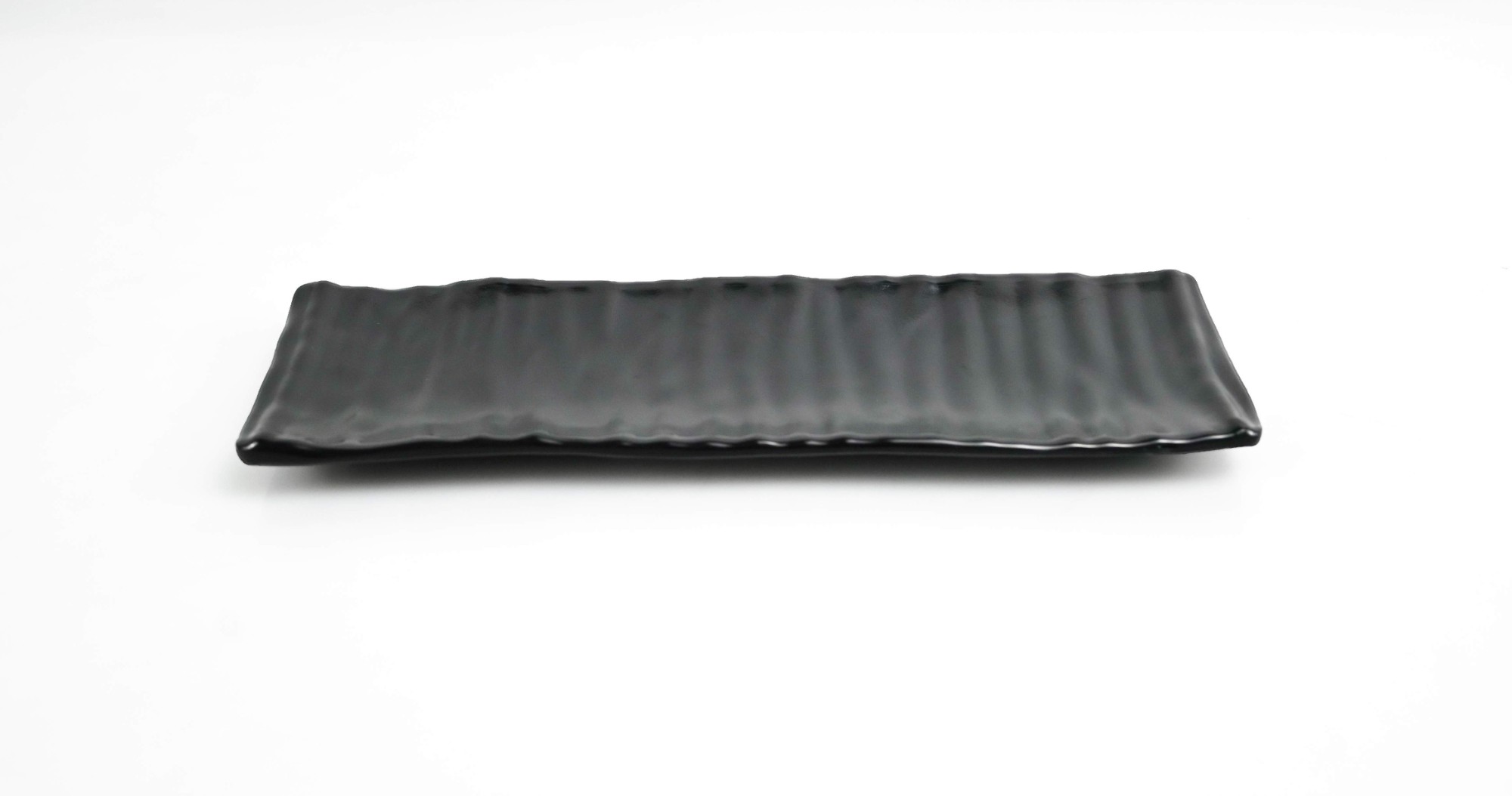 Matt Black Melamine Rectangle Platter Matt Black Melamine Rectangle Platter
