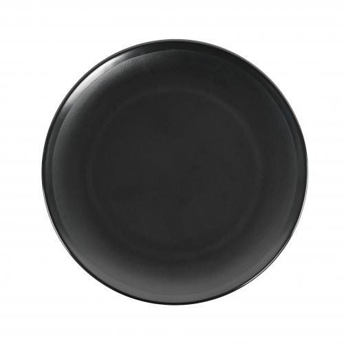 Matt Black Melamine Meat Plate