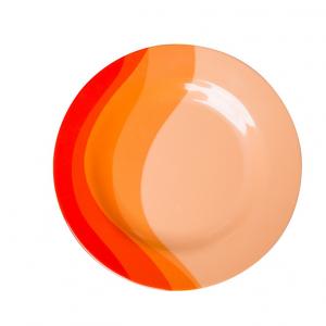 Rainbow Melamine Dinner Plate