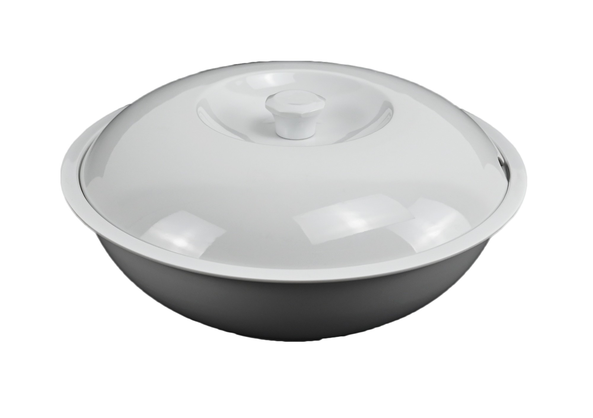 White Melamine Casserole Bowl White Melamine Casserole Bowl