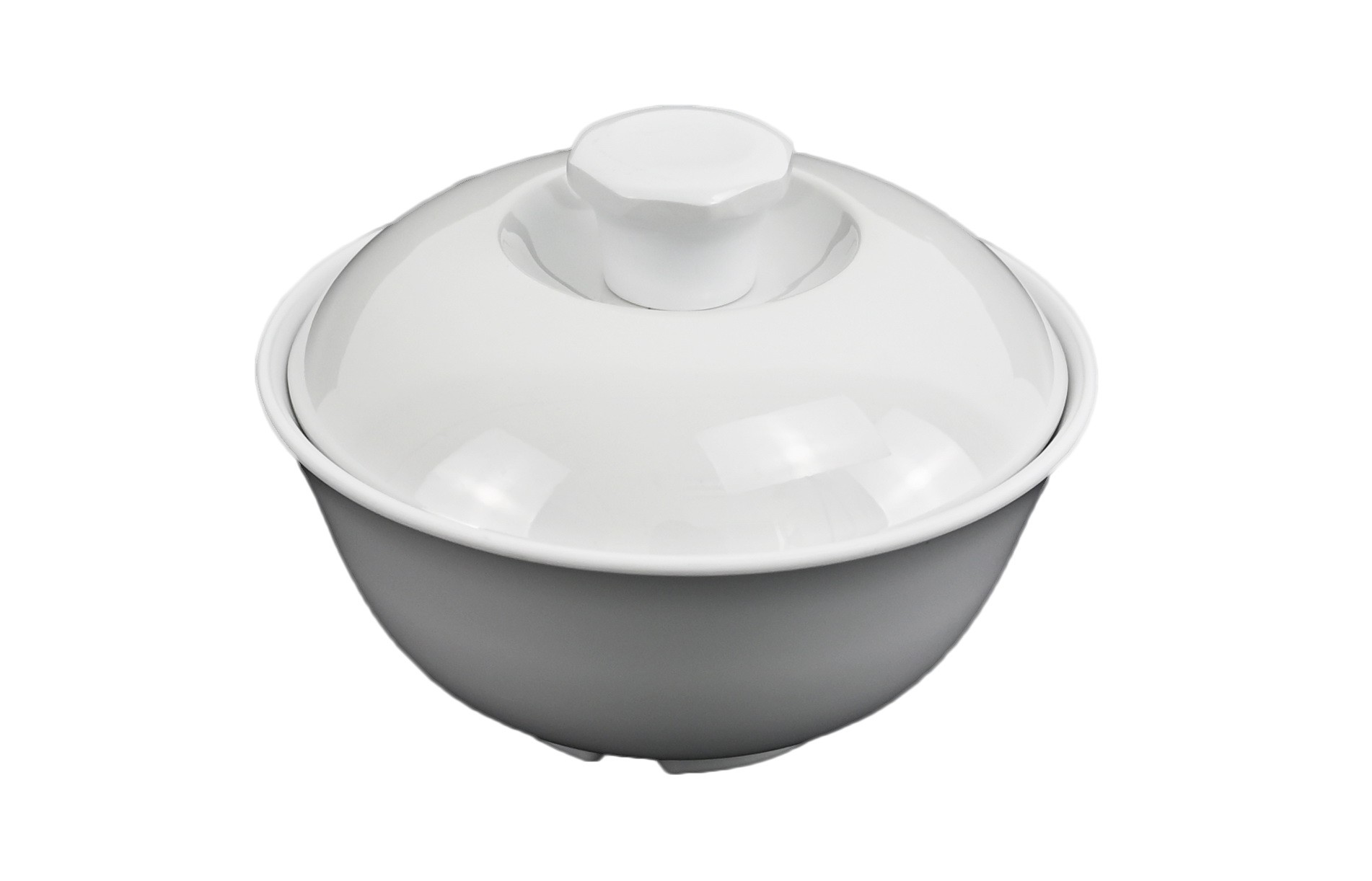 White Melamine Casserole Bowl White Melamine Casserole Bowl