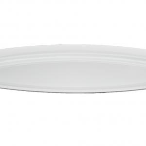 White Melamine Fish Plate