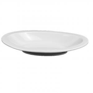 White Melamine Oval Dish