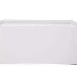 White Melamine Rec Shape Tray