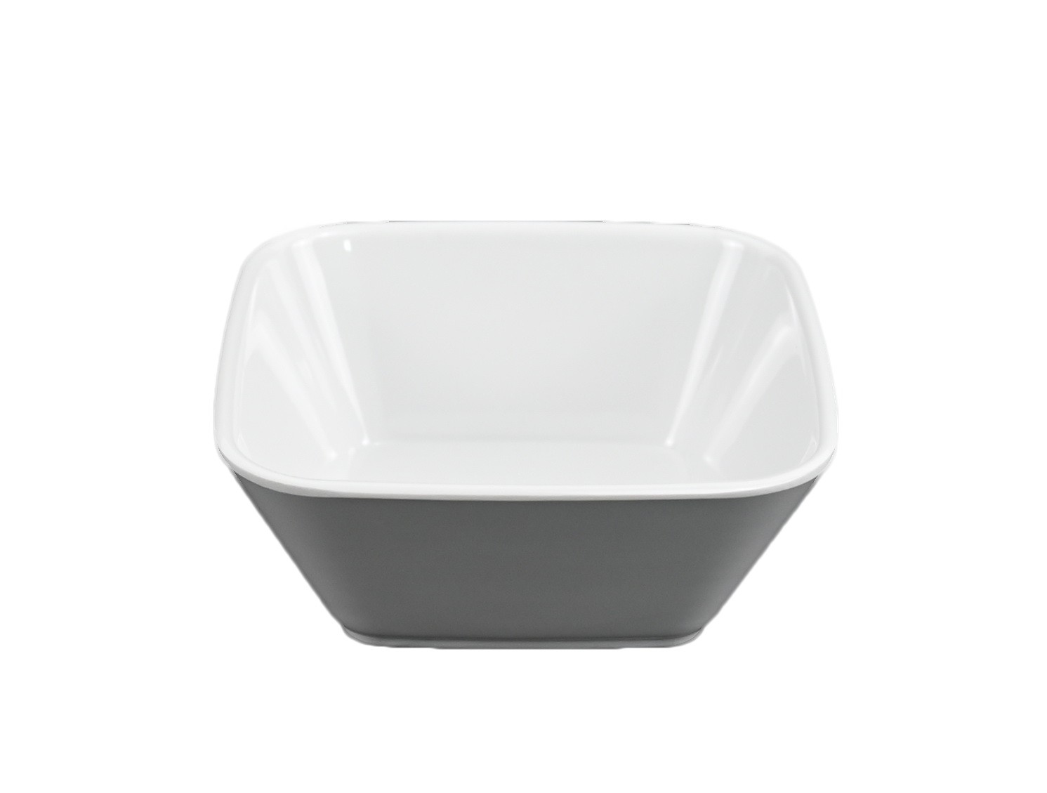 White Melamine Square Shape Soup Bowl White Melamine Square Shape Soup Bowl