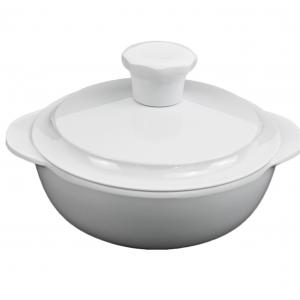 White Melamine Thamer Bowl