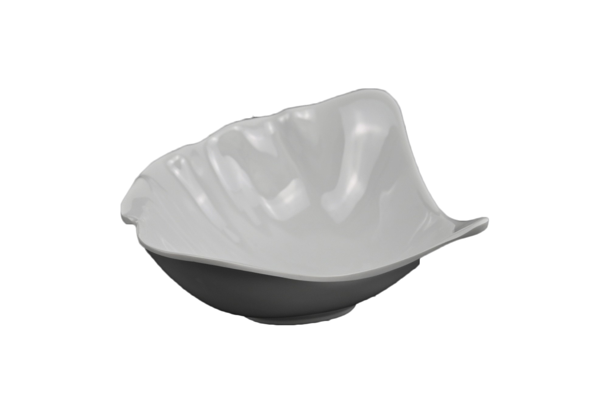White melamine shell shape plate White melamine shell shape plate