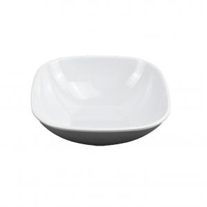 White melamine soup bowl